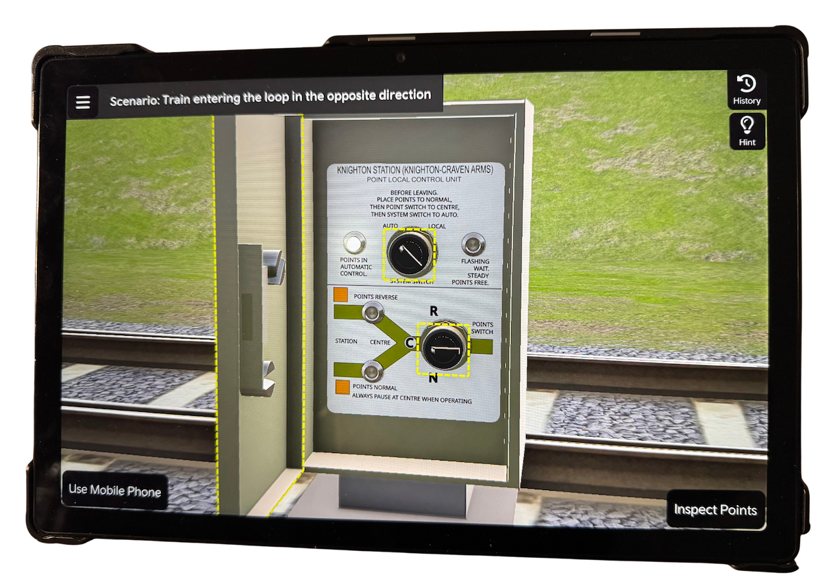Power Operated Points Simulator App